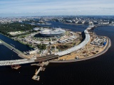 В Петербурге объявили о проведении конкурса на завершение строительства стадиона, где пройдут матчи чемпионата мира по футболу 2018 года.